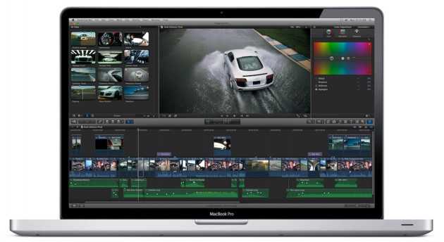 FinalCut Pro X color board